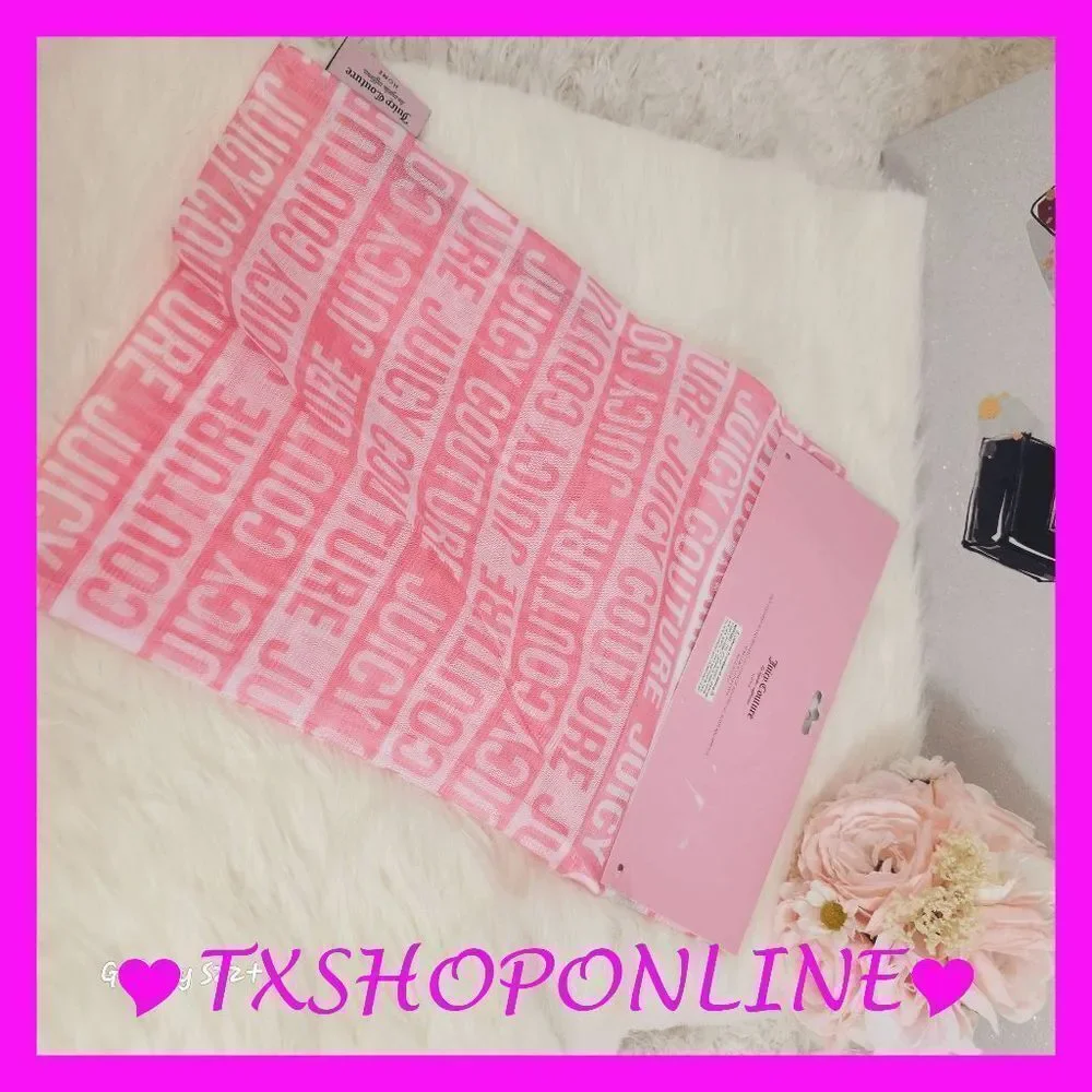 ❣️👙{ Juicy Couture } Logo | Pink laundry mesh wash bags | 👙❣️NWT